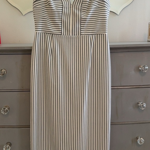 Antonio Melani x x Style by Simkins Emma Stripe Square Neck Sleeveless Dress - Picture 2 of 3